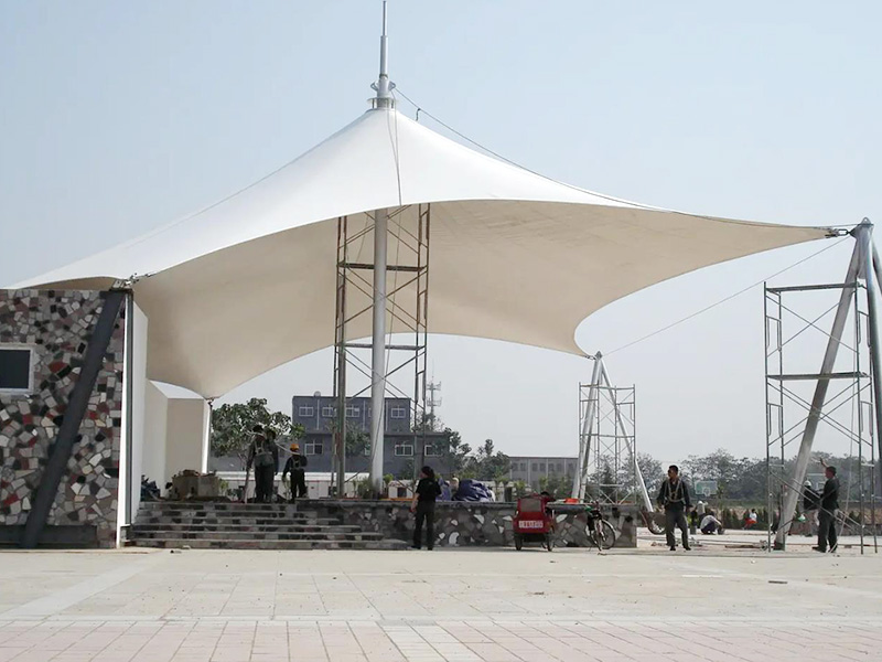 阿拉爾體育設施張拉膜